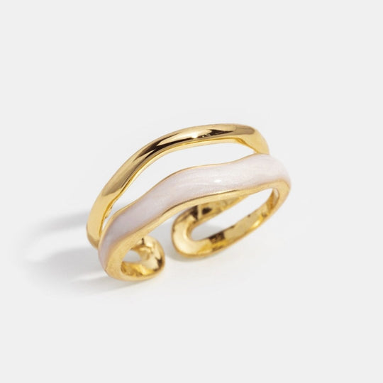 Anillo Escultural de Oro
