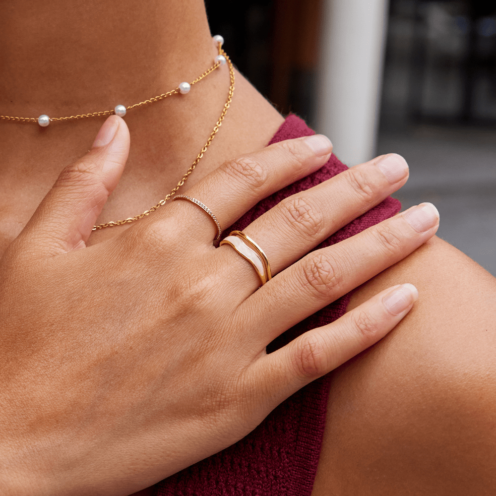 Anillo Escultural de Oro