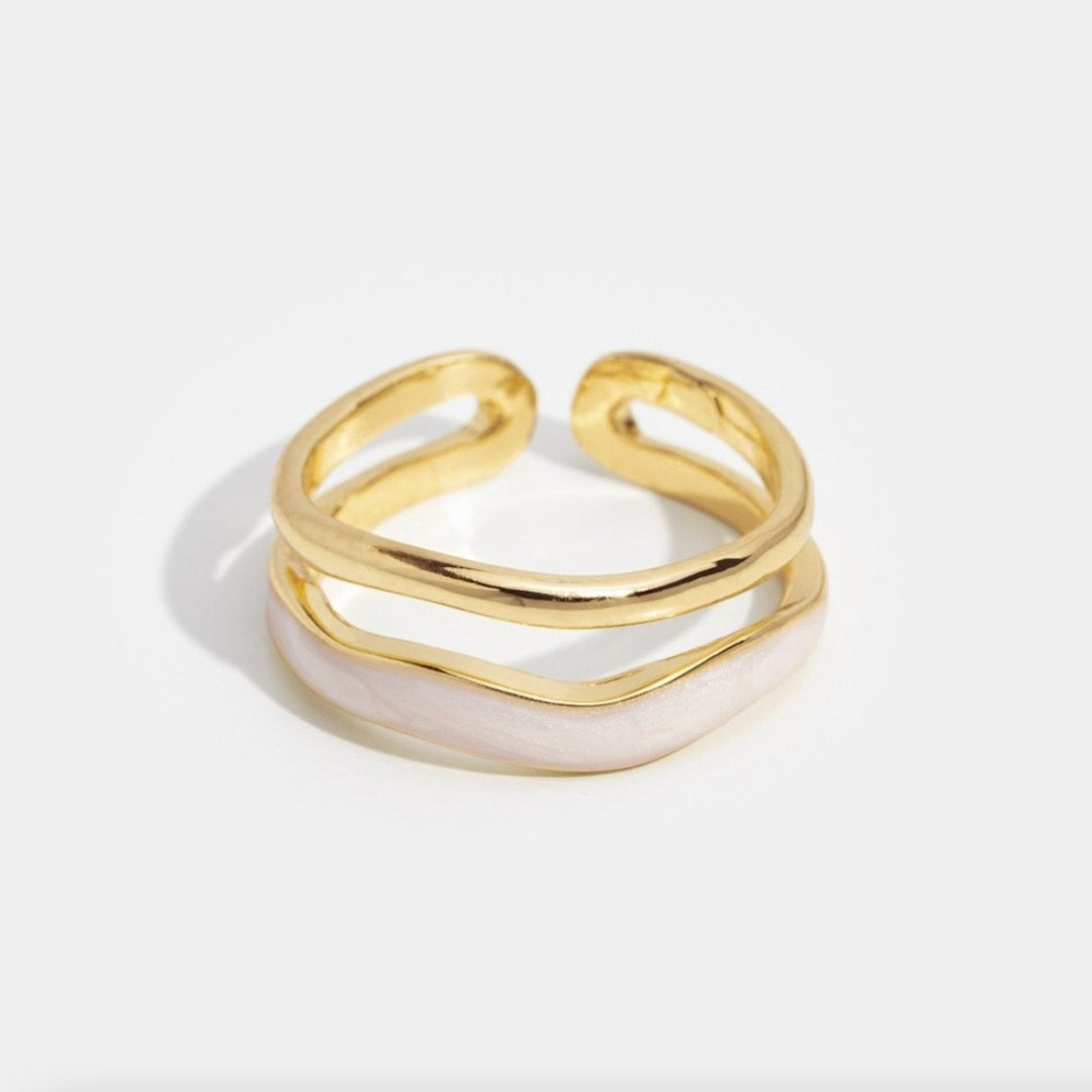 Anillo Escultural de Oro