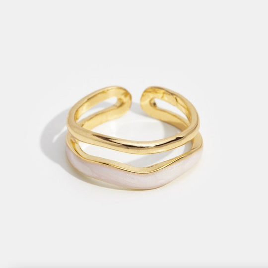 Anillo Escultural de Oro